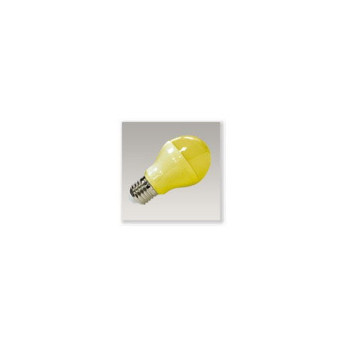 Ampoule led E27 9 watt de couleur - Couleur eclairage - Jaune