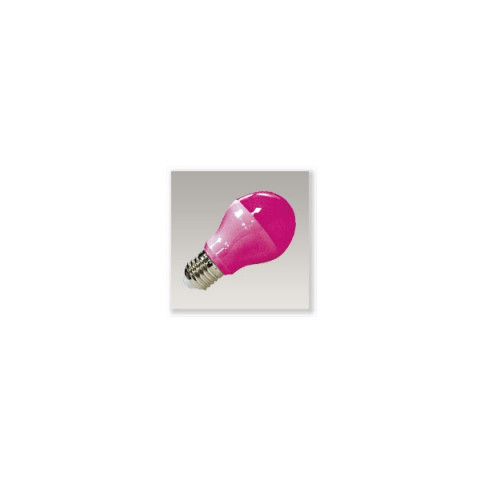 Ampoule led E27 9 watt de couleur - Couleur eclairage - Rose