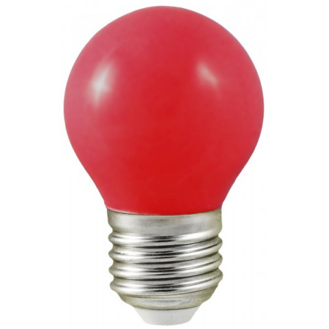 Ampoule led E27 pour guirlande lumineuse - Couleur eclairage - Rouge