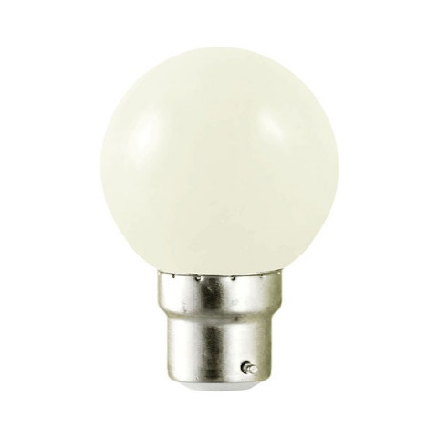 Ampoule led B22 pour guirlande lumineuse - Couleur eclairage - Blanc chaud 3000°K