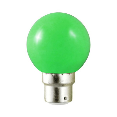 Ampoule led B22 pour guirlande lumineuse - Couleur eclairage - Vert