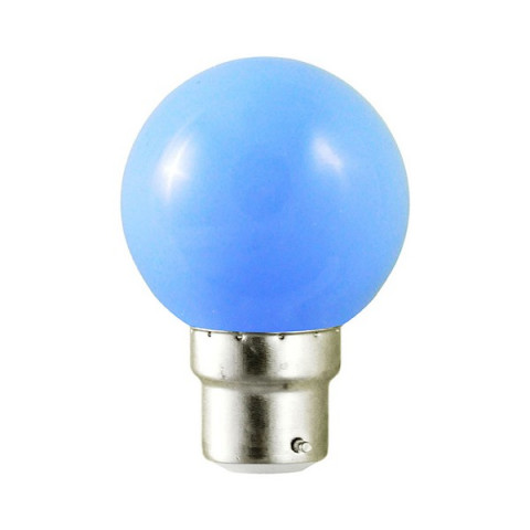 Ampoule led B22 pour guirlande lumineuse - Couleur eclairage - Bleu