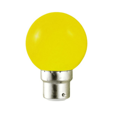 Ampoule led B22 pour guirlande lumineuse - Couleur eclairage - Jaune
