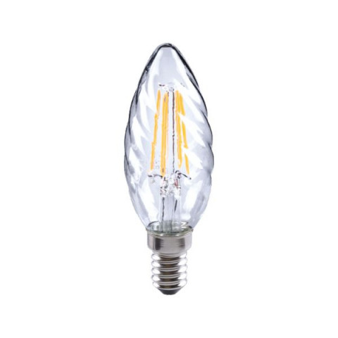 Ampoule led filament e14 4,5 watt 2700°k - prix d'usine - forme - twist