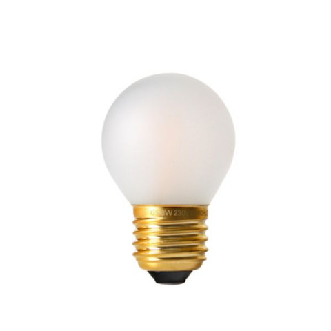 Ampoule led filament G45 E27 4 watt dimmable (eq. 30 watt) - Culot - E27, Finition - Dépolie