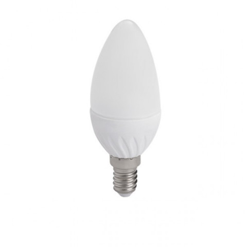 Ampoule led flamme E14 4,5 watt (eq. 35 watt) - Couleur eclairage - Blanc chaud 3000°K