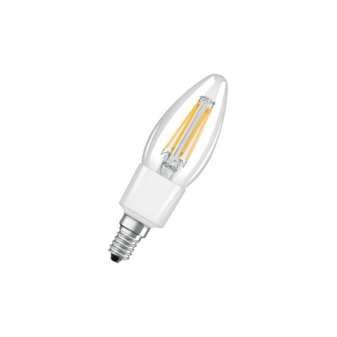 Ampoule led flamme e14 4,5 watt (eq. 40 watt) dimmable retrofit osram - couleur - blanc chaud 2700°k, finition - claire
