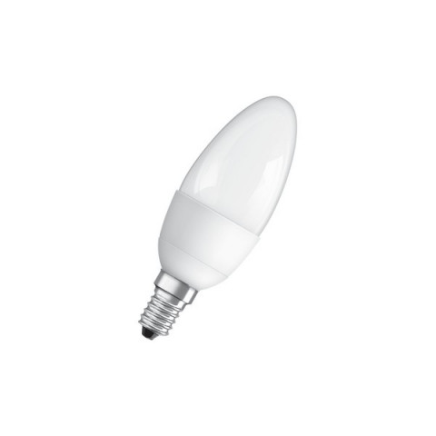 Ampoule led flamme e14 5,4 watt (eq. 40 watt) dimmable superstar osram - couleur - blanc chaud 2700°k, finition - dépolie