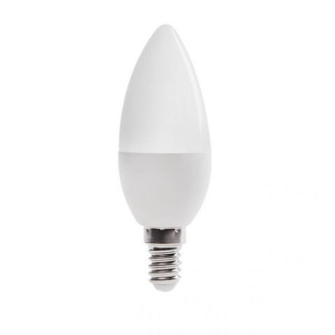 Ampoule led flamme E14 6,5 watt (eq. 48 watt) - Couleur eclairage - Blanc neutre