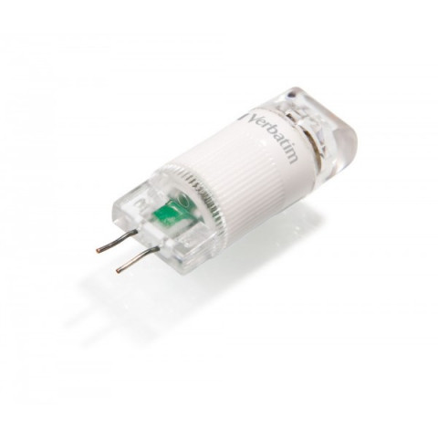 Ampoule Led G4 VERBATIM 1 watt (eq.10 watt) - Couleur eclairage - Blanc chaud 2700°K