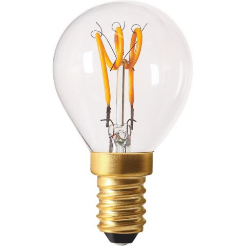Ampoule led g45 twisted & loop e14 2 watt (eq. 10 watt) - finition - claire