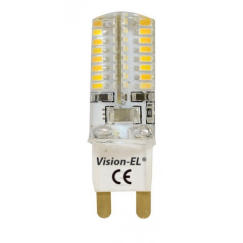 Ampoule led G9 3 watt (eq. 30 watt) - Couleur eclairage - Blanc chaud 3000°K