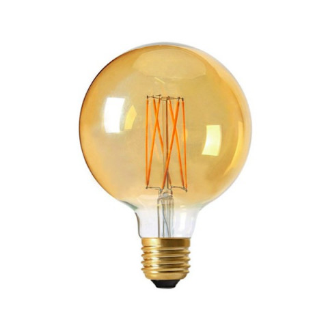 Ampoule led G95 filament E27 4 watt dimmable ambré