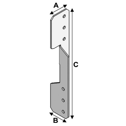 Ancre de panne 210 x 2,0 - AP03032220