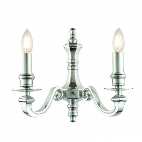 Applique finnsbury, aluminium, 2 ampoules