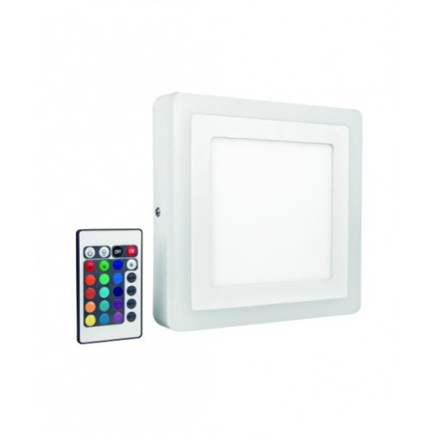 Applique led color+ - plafonnier carré 300mm 30 watt