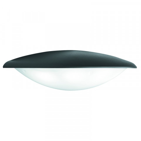 Applique led outdoor 30 cm, en aluminium et polycarbonate