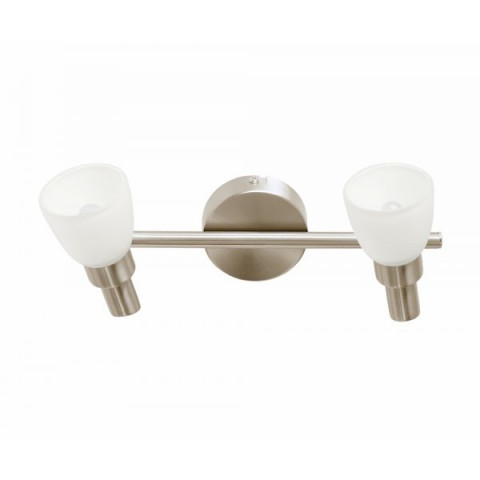 Applique led spot g9 2x2 watt blanc chaud - led g9 incluse