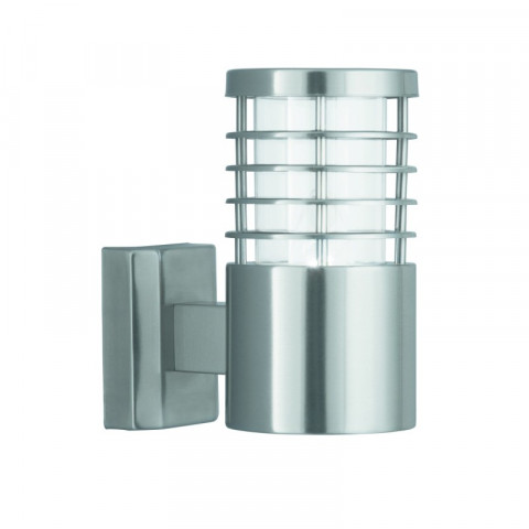 Applique outdoor lights 20 cm, en acier inoxydable et polycarbonate