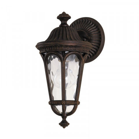 Applique regent court, noyer, 1 ampoule