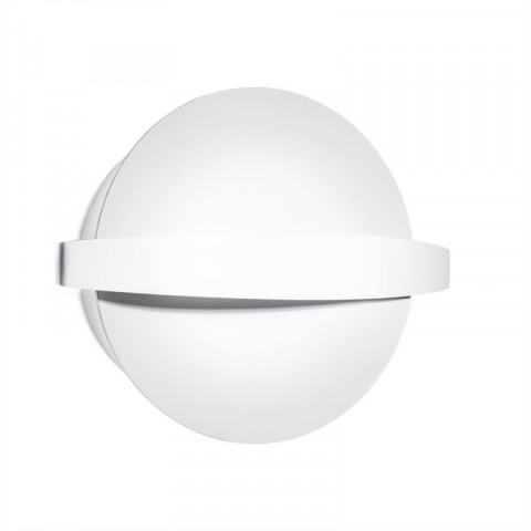 Applique saturn, blanc, 39 cm