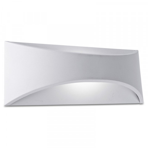 Applique venus, aluminium et polycarbonate, blanc