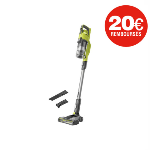 Aspirateur balai ryobi - rsv18-0 - 18v one+ - 500ml - sans batterie ni chargeur