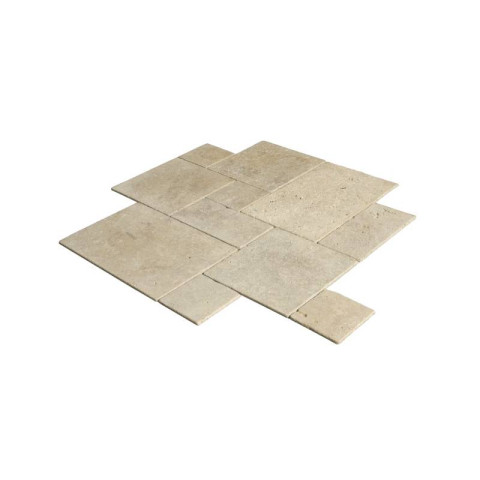 Assortiment de travertin opus - 1er choix - épaisseur 1,2cm