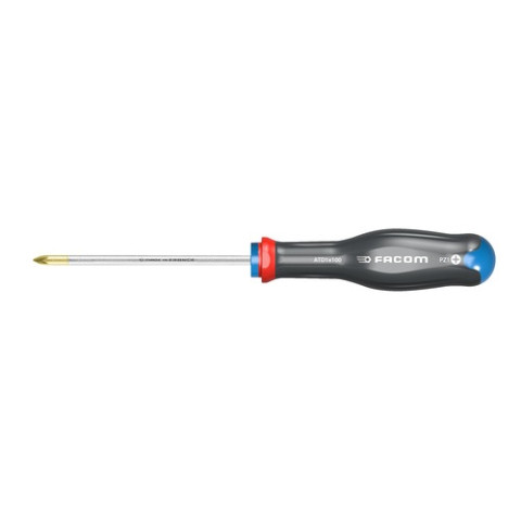 Tournevis Protwist pour vis cruciforme Pozidriv PZ 1x100 - lame ronde - FACOM - ATD1X100