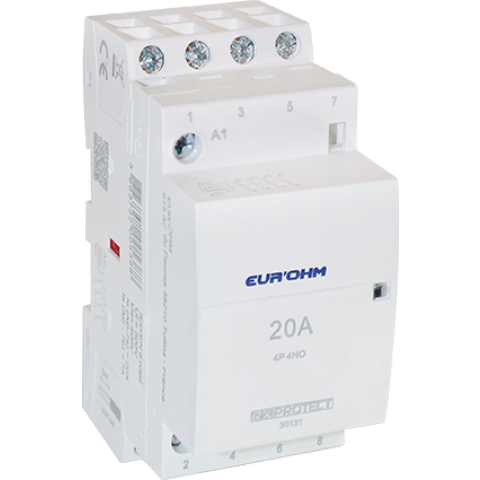 Contacteur 4P 20A 4NO - EUROHM - 30131