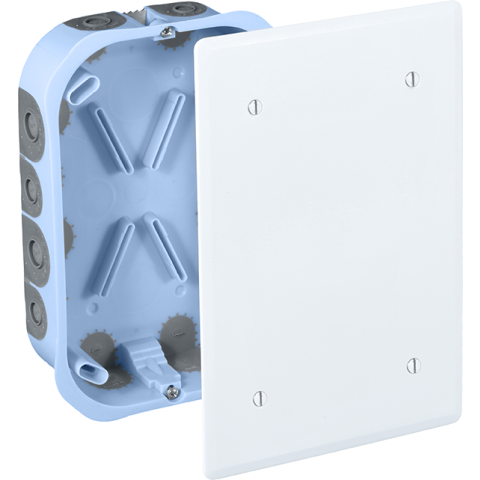 Boite de dérivation étanche à l'air à encastrer 170x110x40mm - EUROHM - 51014