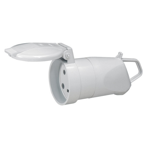 Prolongateur 2P+T 20A 400V~ avec volet de protection - Legrand