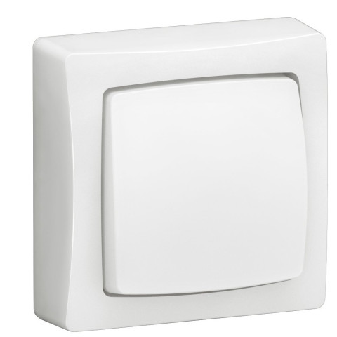 Transformeur simple Appareillage Saillie complet blanc - Legrand