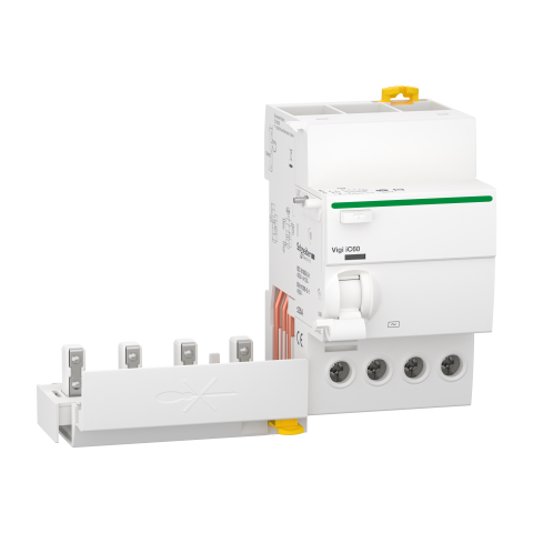 Acti9 Vigi iC60 - Bloc diff 400Vca (Ph/Ph) - 4P - 25A - 30mA - Type AC - SCHNEIDER ELECTRIC - A9Q11425