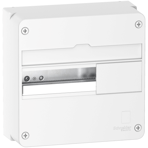 Resi9 - Coffret en saillie Blanc (RAL 9003)- 1 rangée de 13 modules - SCHNEIDER ELECTRIC - R9H13401