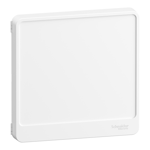 Resi9 - Porte Styl blanche (RAL 9003) pour coffret 1 rangée de 13 modules - SCHNEIDER ELECTRIC - R9H13421