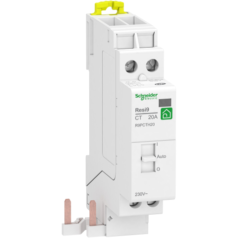 Resi9 - contacteur heures creuses - 2NO - 20A - SCHNEIDER ELECTRIC - R9PCTH20