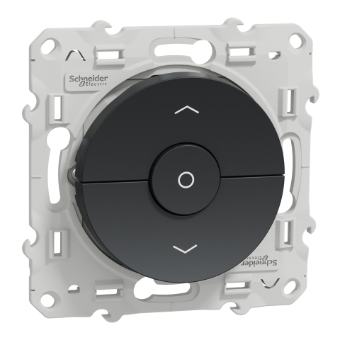 Odace - interrupteur anth. - 3 boutons montée/descente/stop pour volets-roulants - SCHNEIDER ELECTRIC - S540208