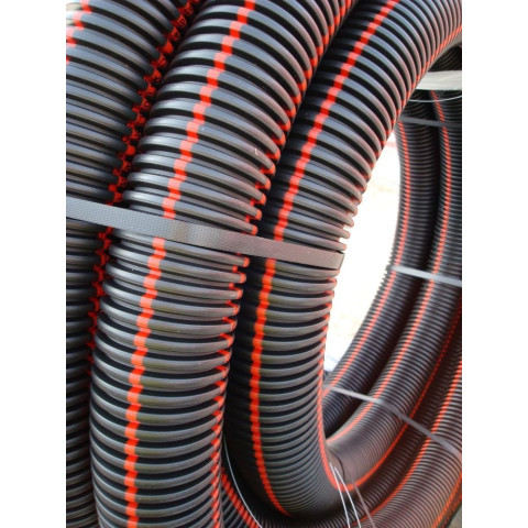 Fourreau de protection TPC pour câbles électriques DN90 NBR - Couronne 25M - ELYDAN - 7122