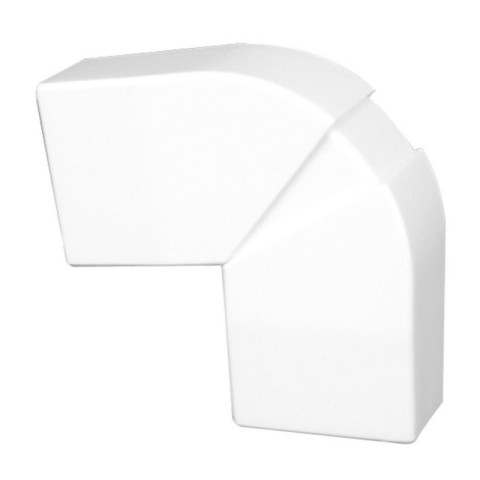Angle plat variable pour goulotte, moulure 20 x 12,5 mm - Blanc - EFAPEL - 10033ABR
