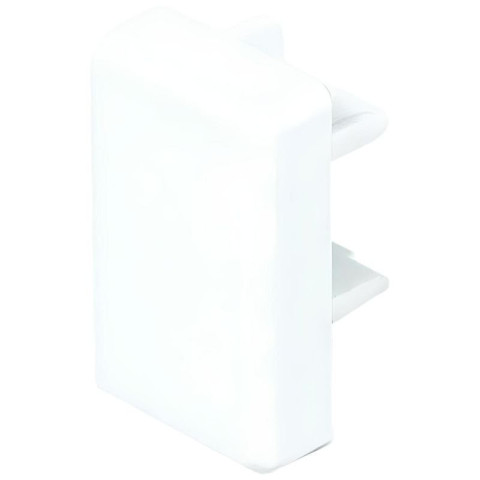 Embout pour goulotte, moulure 20 x 12,5 mm - Blanc - EFAPEL - 10035ABR