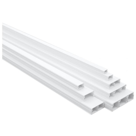 Goulotte 40 x 25 mm - Blanche - EFAPEL - 10480CBR
