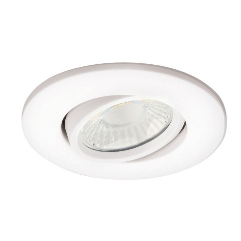 Spot LED encastré basculant EDOS CCT 6W 2700-3000-4000K dimmable - blanc - ARIC - 11060