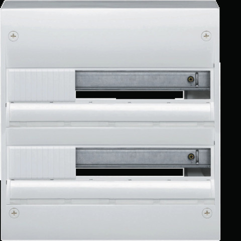 Tableau électrique Gamma+ 18, 2 rangées, 18 Modules, Quickfix - HAGER - GD218A