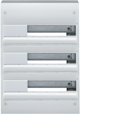 Tableau électrique Gamma+ 18, 3 rangées, 18 Modules, Quickfix - HAGER - GD318A