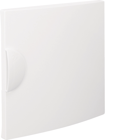 Porte opaque blanc pur Gamma+ pour coffret Gamma 18, 1 rangée 18 M - HAGER - GP118P