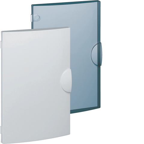 Porte opaque blanc pur Gamma+ pour coffret Gamma 13, 2 rangées 26 M - HAGER - GP213P