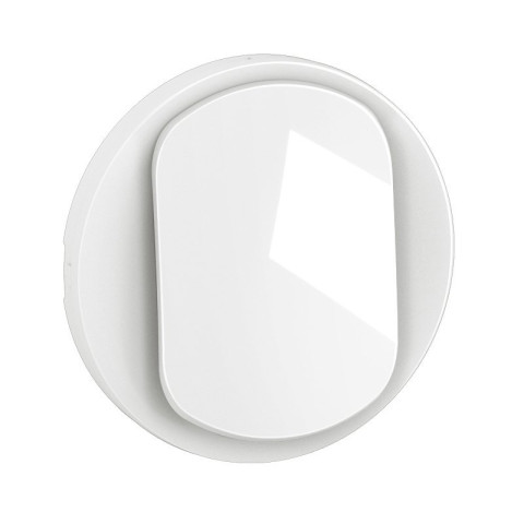 Enjoliveur pour interrupteur et ou va-et-vient lumineux Céliane - Blanc - LEGRAND - CB1001