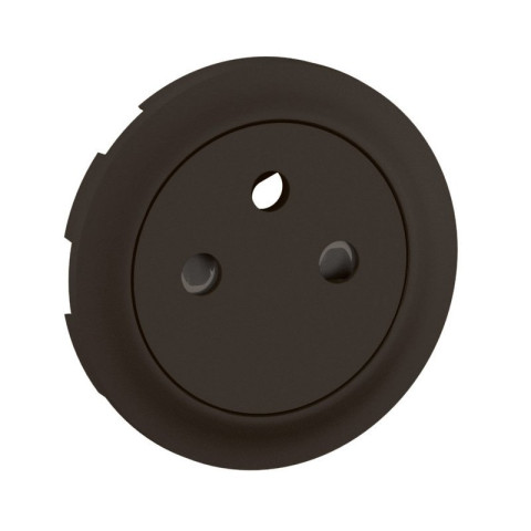 Enjoliveur pour prise de courant fort 2P+T Surface Confort Céliane - Noir - LEGRAND - CN0111