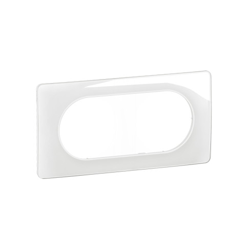 Plaque de finition Céliane 4 à 5 modules - Blanc Emaillé - LEGRAND - CP0008